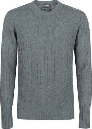 Drumohr Hombre, Jerseys, Verde, Talla: 2XL