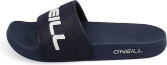 O'Neill Sandale ONEILL LOGO SLIDER MEN, Herren, Gr. 40, marineblaus, Synthetik, Schuhe Sandale