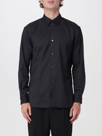 Comme Des Gar&ccedil;ons Camicia a maniche lunghe in misto lana con collo classico