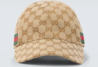 Gucci GG Canvas Web Stripe baseball cap