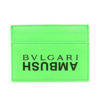 Bulgari Pre-owned Vintage Leren Portemonnee - unisex - Vintage Accessoires - Groen - ONE Size - Leer - Vintage