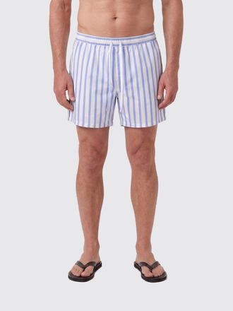 Dolce & Gabbana Pantaloncini Dolce & Gabbana in cotone e seta a righe