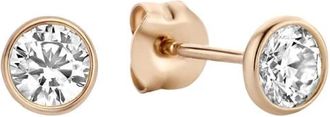 Isabel Bernard La Concorde Juliette Stud Earrings - Dames - Oorbellen - Roze - ONE Size - Accessoires