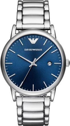 Emporio Armani Accessoires, Heren, Grijs, ONE Size, Luigi Horloge