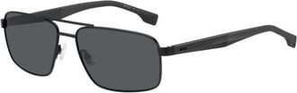HUGO BOSS 1580/S O6W (2K) Zonnebril - Heren - Zonnebrillen - Grijs - 59 MM - Accessoires