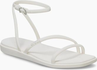 Crocs Womens Crocs Miami Toe Loop EVA Womens Chalk Sandals - White - Size: UK 8 / eu 41/42 / us w10