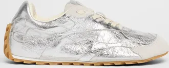 Bottega Veneta Men & apos;s Orbit Flash Laminated Leather Low-Top Sneakers