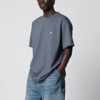Carhartt Work in Progress S/S Chase T-Shirt grigia in cotone