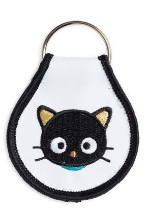 Three Potato Four x Sanrio Chococat Embroidered Patch Keychain at Nordstrom