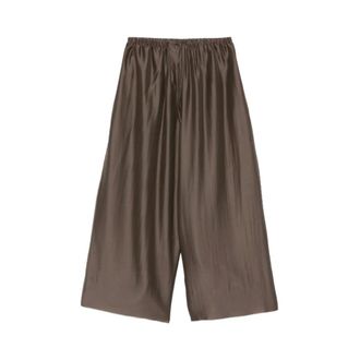 Entire studios Wide Trousers, female, Brown, Size: M Wide Trousers