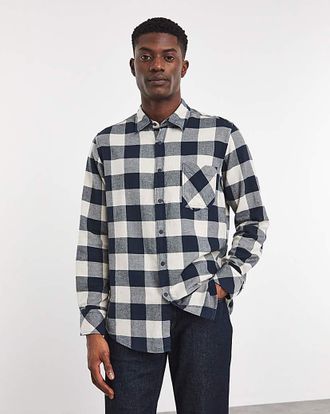 HUGO BOSS Long Sleeve Checked Shirt