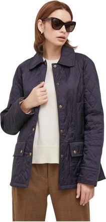 Barbour Light Jassen - Dames - Zomerjassen - Blauw - 2XL - Jassen