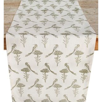 French Home Sugar Bird Table Runner in Sage at Nordstrom Rack