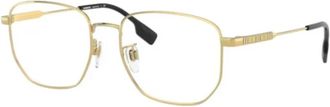 Burberry Stijlvolle Zonnebril - unisex - Brillen - Geel - 56 MM - Accessoires