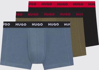 HUGO BOSS Set 3 boxer Hugo in cotone stretch
