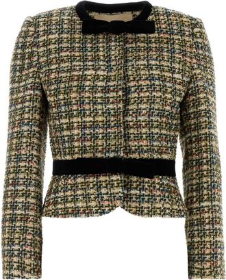Valentino Garavani Multicolor Tweed Blazer