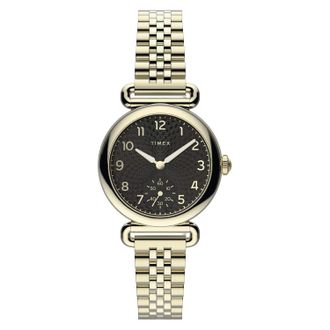 Timex Analog Gold-Tone Ladies Watch