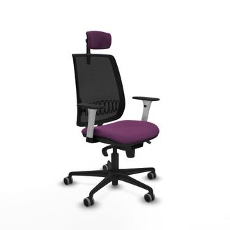 Piqueras y Crespo Silla De Oficina Piqueras Y Crespo Alares Negro Espuma Alta Densidad