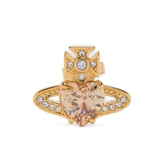 Vivienne Westwood Heart Orb Earrings