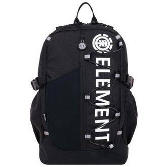 Element Backpack with Vertical Logo Print in Black at Nordstrom