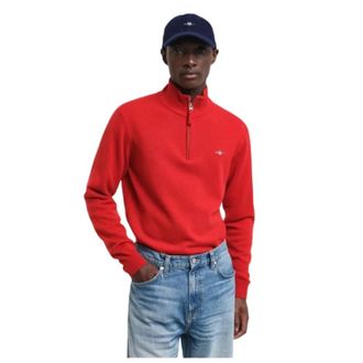 GANT Uomo, Maglie, Rosso, M, new