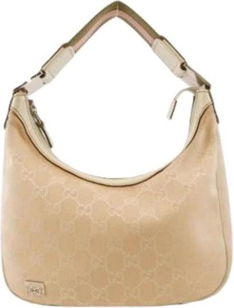 Gucci Pre-owned Shoulder Bags, female, Pink, Size: ONE SIZE Pre-owned Vintage Shoulder Bag