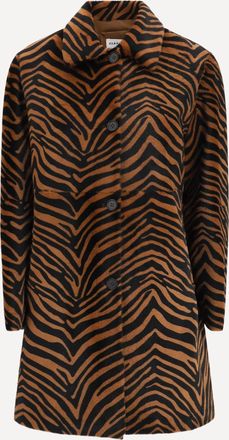 P.A.R.O.S.H. P. A.R. O.S. H. Cappotto animalier in montone Woman S