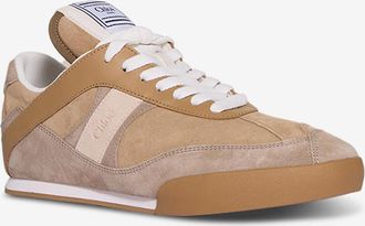 Chlo&eacute; Wildleder-Sneakers mit Schn&uuml;rung Kick