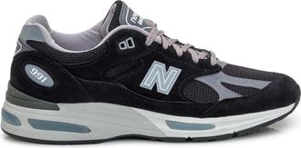 New Balance Made in UK 991v 2 - Heren - Fitnessschoenen - Zwart - 46 1/2 EU - Leer - Fitness