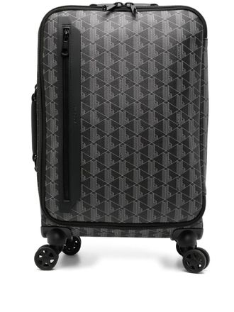 Lacoste the blend suitcase - men - Recycled PVC - OS - Black