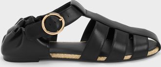 Charles & Keith Caged Flat Espadrilles