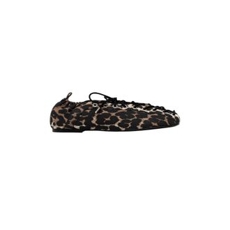 Ganni Schoenen, Dames, Bruin, 39 EU, Ballerinas