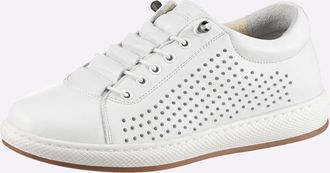 Andrea Conti Sneaker ANDREA CONTI, Damen, Gr. 36, wei&szlig;, Glattleder, Leder, Rindsleder, Schuhe Sneaker