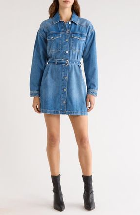 Rails Tustin Denim Shirtdress in Skyride at Nordstrom, Size Xx-Large