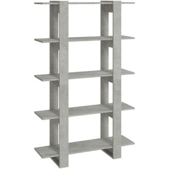 vidaXL Estanter&iacute;a/divisor De Espacios Gris Hormig&oacute;n 100x30x160 Cm Vidaxl