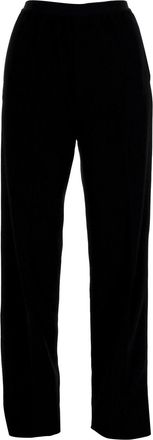 Balenciaga Balenciaga broek met elastische taille in zwarte viscose