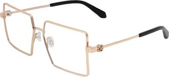 Off-white Off White Unisex-bril voor volwassenen, model 8r, van roestvrij staal (Goud)