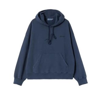 Carhartt Work in Progress Carhartt Wip, Hoodies, male, Blue, Size: XL Hooded Benton Sweat