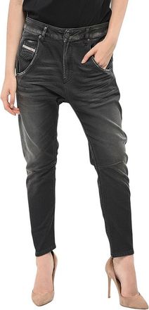 Diesel Black Skinny High Rise Jeans