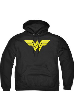 Gildan DC Comics Wonder Woman Logo Adult Pull Over Hoodie / Hooded Sweatshirt