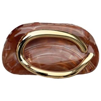 Generic Women Retro Clutch Bag Vintage Crossbody Bag Party Date Phone Bag (Fluid Coffee) (Coffee)