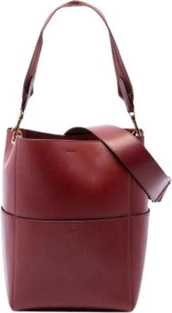 Celine Pre-owned Seau Sangle Bucket Bag - Pre-owned - Mujer - Rojo - ONE SIZE