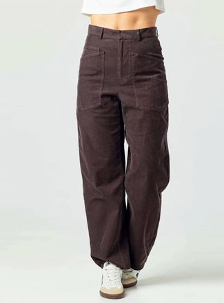 Sundays Colette High-Waisted Pants In Chocolate
