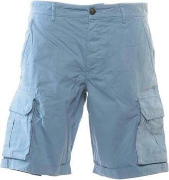 40weft Chino -shorts - Heren - Korte Broeken - Blauw - 2XS - Katoen - Korte Broeken