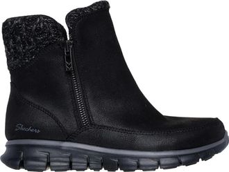 Skechers Schoenen, Dames, Zwart, 41 EU, Leer, Synergy Lovely Collab Winterlaarzen