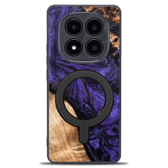 OEM Funda Bewood Unique Para Xiaomi Redmi Note 14 Pro Plus 5g - Violeta Con Magsafe
