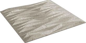 vidaXL Paneles De Pared 12 Uds. 50 X 50 Cm Bet&oacute;n Piedra Espuma Xps Vidaxl