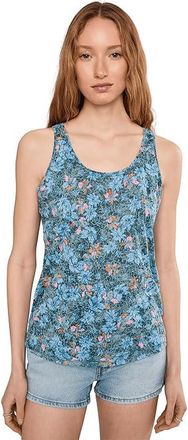 Royal Robbins Featherweight Tank Top Womens Clothing Balsam Marigold Print : LG, Polyester/Cotton