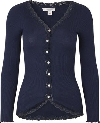 Rosemunde Navy Cardigan Model 5420 - Dames - Vesten - Blauw - S - Truien & Vesten