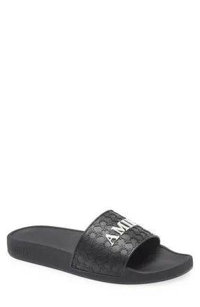 Amiri MA Quad Slide Sandal in Black at Nordstrom, Size 7Us
